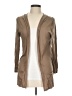 August Silk Tan Cardigan Size L - photo 1