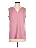 L.L.Bean Pink Sleeveless T-Shirt Size L - photo 1