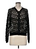 H&M 100% Polyester Black Cardigan Size M - photo 1