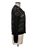 H&M 100% Polyester Black Cardigan Size M - photo 4
