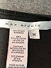 Max Studio Black Short Sleeve T-Shirt Size M - photo 7