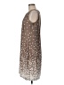 Perceptions Stars Brown Casual Dress Size M - photo 5