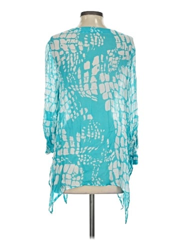 Indigo Soul 3/4 Sleeve Blouse (view 2)