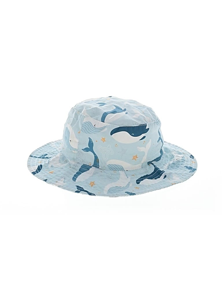 Pre-owned Unbranded Kids' Sun Hat In Blue