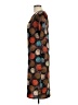 Lularoe Print Brown Cocktail Dress Size L - photo 5