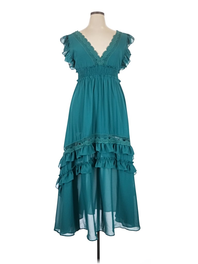 Pre-owned Baltic Born Cocktail Dress In Teal