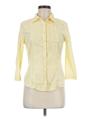James Perse 3/4 Sleeve Button-Down Shirt (view 1)