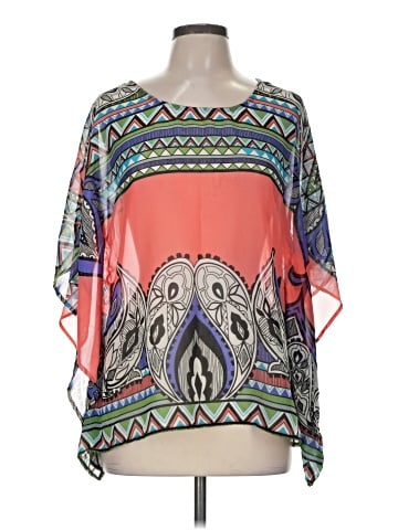 Lucky & Coco Short Sleeve Blouse (view 1)