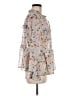Sundance 100% Polyester Floral Ivory Long Sleeve Blouse Size M - photo 4