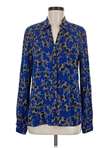 Diane von Furstenberg Long Sleeve Blouse (view 1)