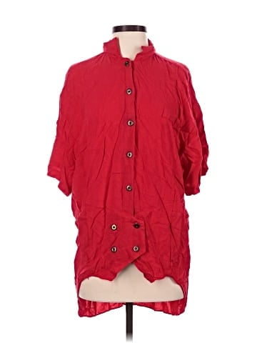 Betsy's Things 3/4 Sleeve Button-Down Shirt (view 1)