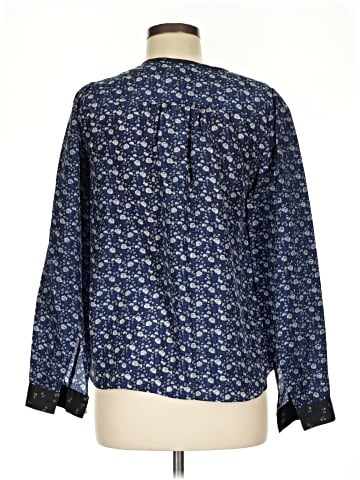 Noa Noa Long Sleeve Silk Top (view 2)