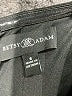 Betsy & Adam Solid Black Jumpsuit Size 6 - photo 4