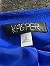 Kasper 100% Polyester Blue Jacket Size 14 - photo 6