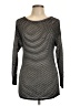 Pendleton Polka Dots Black Pullover Sweater Size Lg Petite - photo 1