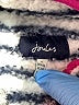 Joules 100% Polyester Stripes Gray Fleece Size S - photo 6