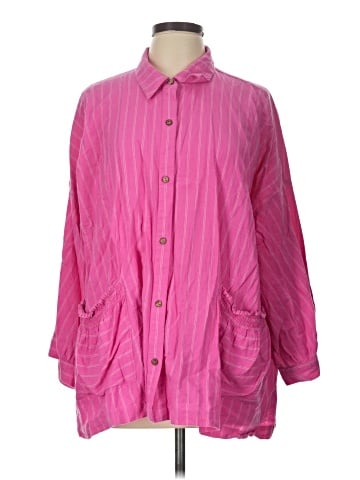 Free People 3/4 Sleeve Button-Down Shirt (view 1)