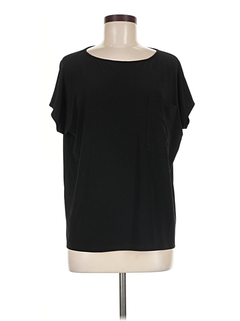 Pre-owned Sympli Short Sleeve T-shirt In Black