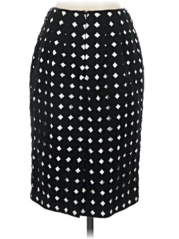 White House Black Market Faux Leather Skirt (view 2)