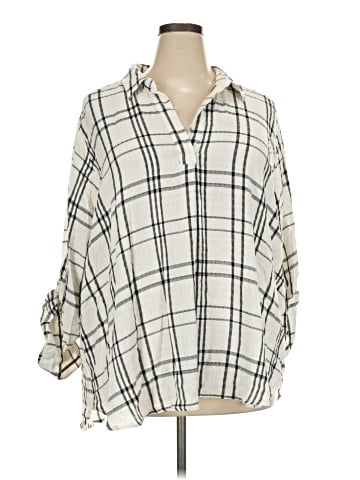 Jane and Delancey 3/4 Sleeve Blouse (view 1)