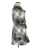 Axcess Argyle Gray Trenchcoat Size M - photo 4