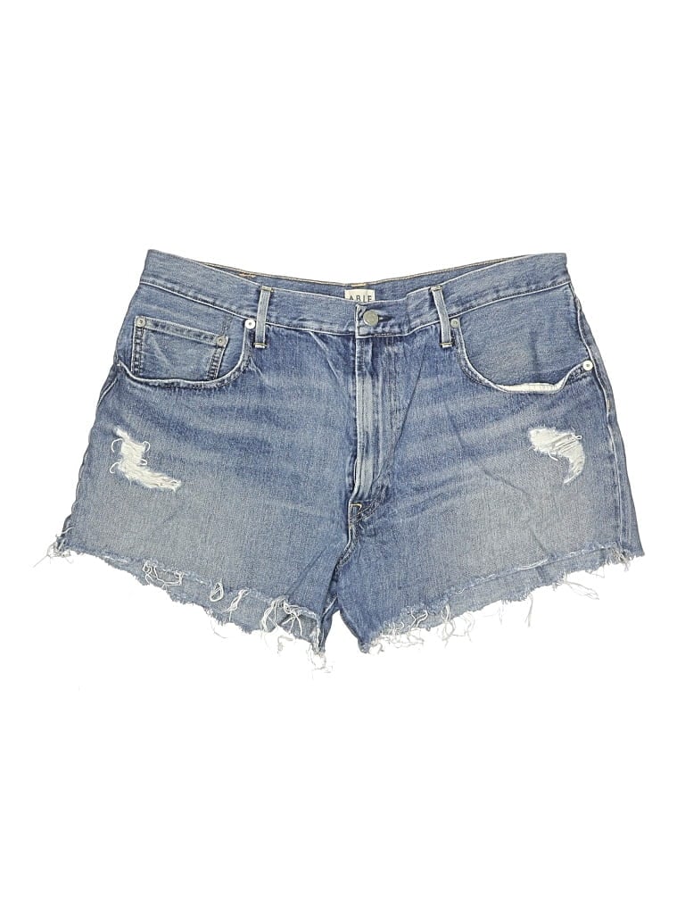 Pre-owned Able Denim Shorts In Blue