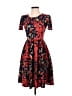 Lularoe 100% Polyester Paisley Red Casual Dress Size XS - photo 1