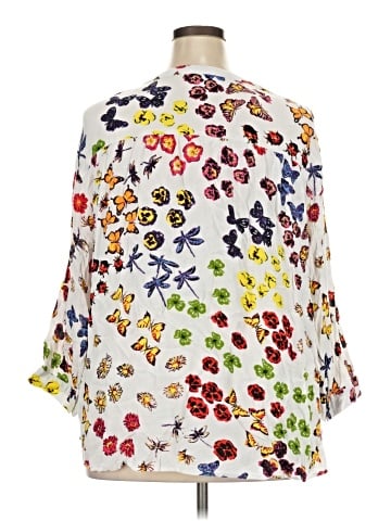 Serengeti 3/4 Sleeve Blouse (view 2)