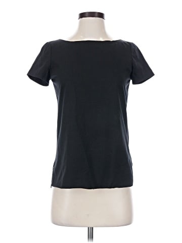 Lafayette 148 New York Short Sleeve Top (view 1)