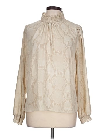 Banana Republic Factory Store Long Sleeve Blouse (view 1)