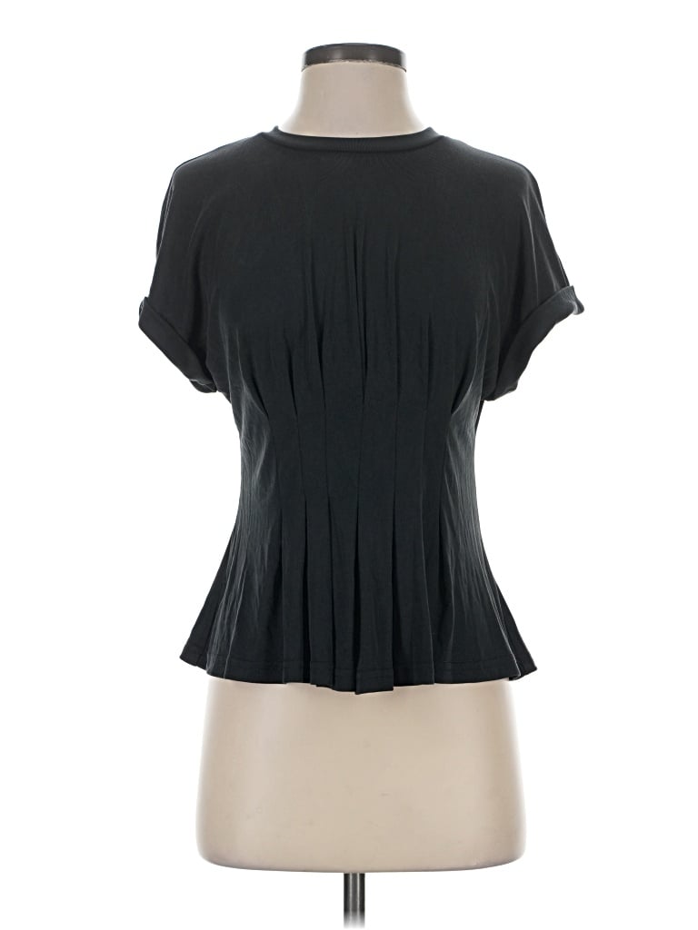 Pre-owned Ogl Short Sleeve Turtleneck In Black