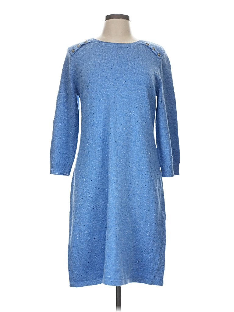 Pre-owned Talbots Casual Dress In Blue