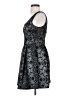 Soprano Paisley Black Cocktail Dress Size S - photo 5