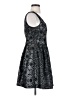 Soprano Paisley Black Cocktail Dress Size S - photo 4