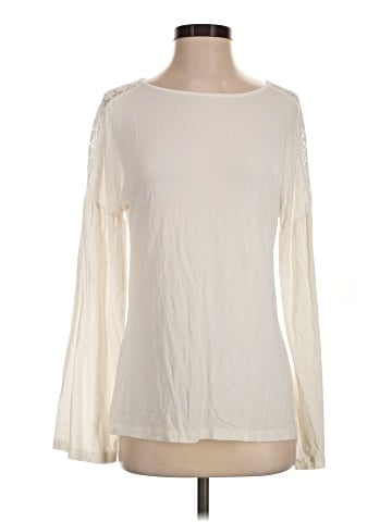 Essentials by ABS Long Sleeve Blouse (view 1)
