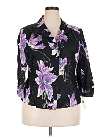 Emma James 3/4 Sleeve Blouse (view 1)