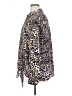 Peter Nygard 100% Polyester Animal Print Purple Long Sleeve Blouse Size XL - photo 5
