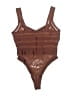 Akira Brown Bodysuit Size S (estimated) - photo 2
