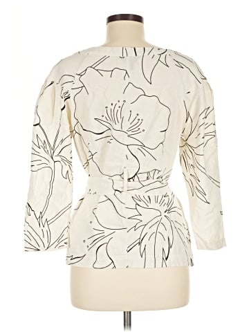 Banana Republic Factory Store 3/4 Sleeve Blouse (view 2)