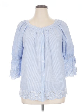 Westbound 3/4 Sleeve Blouse (view 1)