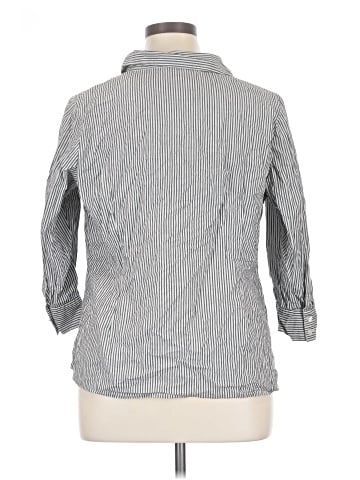 St. John's Bay 3/4 Sleeve Button-Down Shirt (view 2)