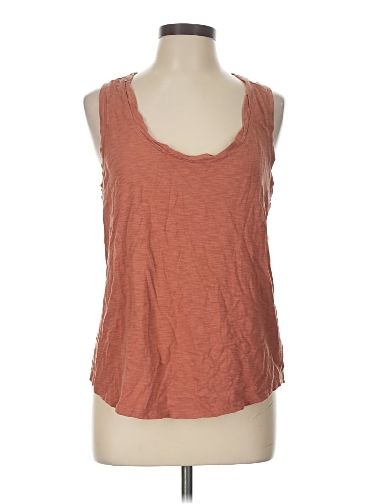 Pre-owned Gap Tank Top Brown Halter Neckline Tops