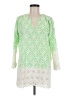 Roberta Roller Rabbit 100% Cotton Green Kimono Size M - photo 1