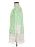 Roberta Roller Rabbit 100% Cotton Green Kimono Size M - photo 5