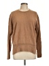 Theory Solid Brown Pullover Sweater Size L - photo 1