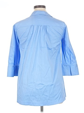 Chico's 3/4 Sleeve Button-Down Shirt (view 2)