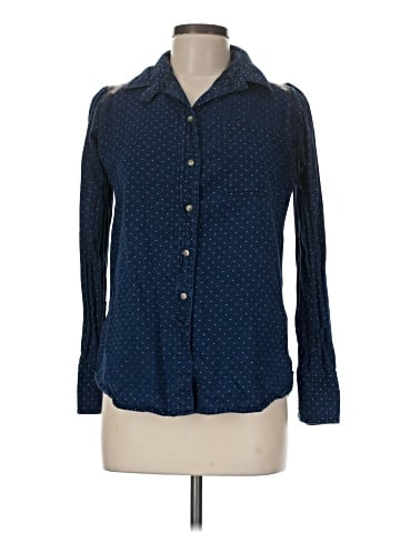 Free People Long Sleeve Button-Down Shirt (view 1)
