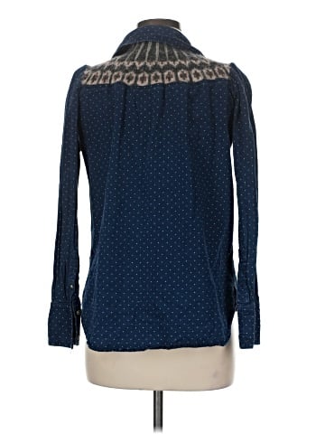 Free People Long Sleeve Button-Down Shirt (view 2)