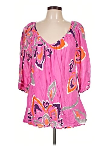 Old Navy 3/4 Sleeve Blouse (view 1)