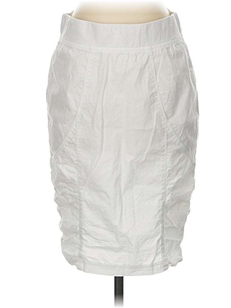 Pre-owned Xcvi Casual Skirt In White
